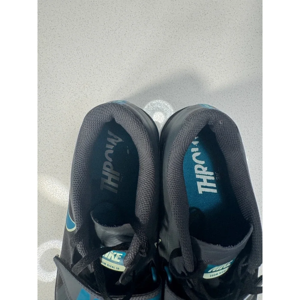 Nike Zoom Rival SD 2 Mens 13 Gray Blue Excellent Throwing